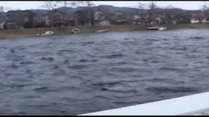 РАЗРУШИТЕЛЬНЫЕ ВОЛНЫ ЦУНАМИ (Япония, 2011) / Destructive tsunami wav