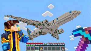 Я Построил САМОЛЁТ в Майнкрафт, Который Реально Работает!🔥