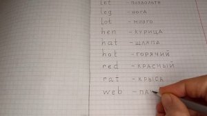 Английское письмо 15. Словарик: Буквы E, O, A Закрытый слог Транскрипция Произношение Правила чтения