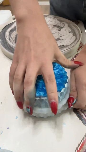 Шкатулка в технике мрамор своими руками смотреть онлайн