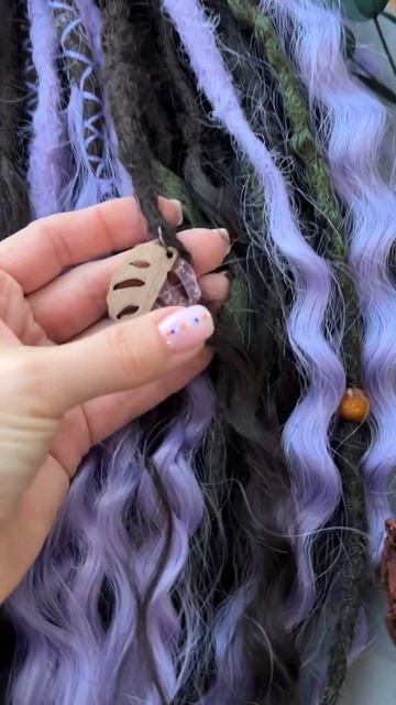 Лесная лаванда в новом комплекте дред с выпуском кудр? смотреть онлайн