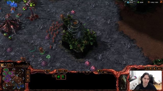 Терран забыл про осторожность! | ZERG в StarCraft 2
