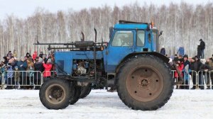 Оффроад на тракторах по снегу! Беларус 1221, ЮМЗ и New Holland в экстремальных условиях ❄️🚜