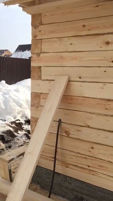 Баня 4*4. Вынос 2*4. Брус. Иглино смотреть онлайн