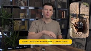 НАДЁЖНЫЙ забор на СБОРНОМ ФУНДАМЕНТЕ - дешевле и быстр