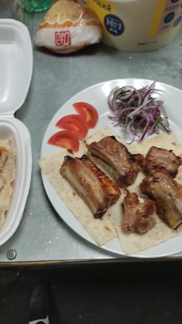 ребрышки св и люля кебаб из индейки