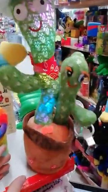 Игрушка Кактус танцующий повторюшка смотреть онлайн