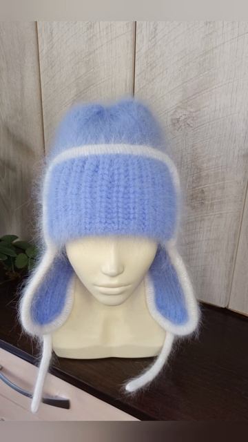 Шапка - ушанка из пуха норки смотреть онлайн