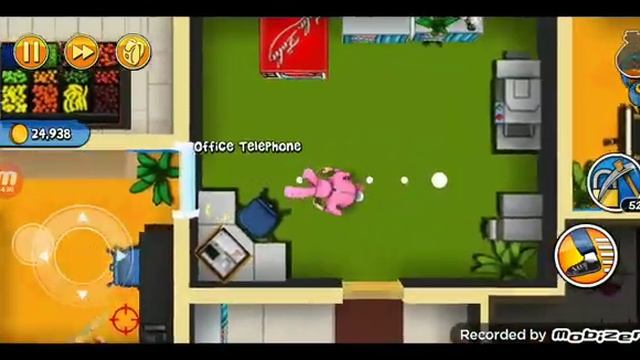 Рома играет в Robbery Bob часть 2