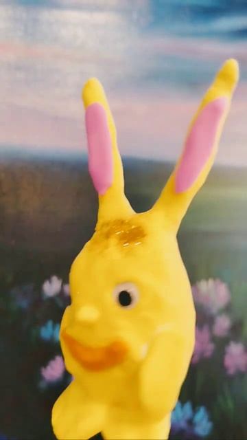 Зайчик по имени Лютик) #заяц #зайчик #изпластилина #леп? смотреть онлайн