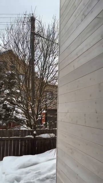 Приступили к внешней отделке дома.  #barnhouse #барнхаус #ст