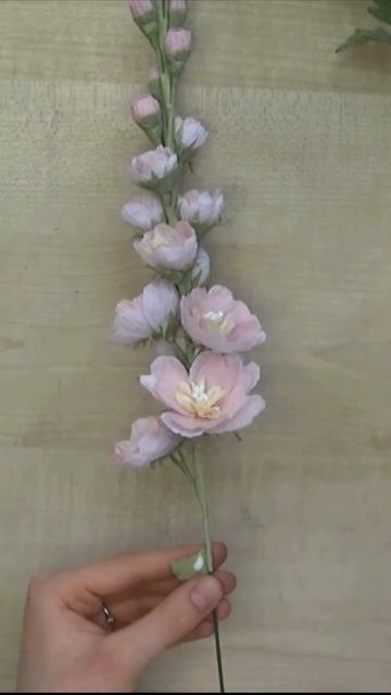 @varvaradokuchaeva5630 ДЕЛЬФИНИУМ из гофрированной бумаги. ССЫЛ? смотреть онлайн