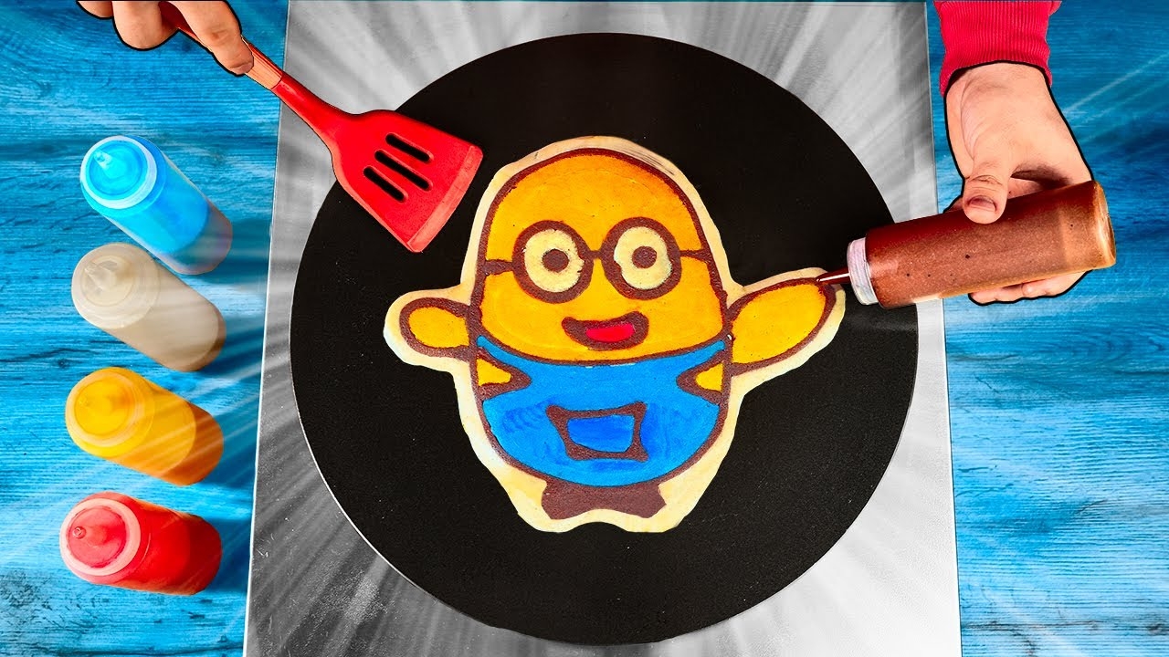 ПОВТОРИЛИ НЕВЕРОЯТНУЮ УЛИЧНУЮ ЕДУ / ПАНКЕЙК-РИСУНОК / СУШИ-ПИЦЦА / ЛЕПЁШКА ПРИГОТОВЛЕННАЯ В КАМНЯХ смотреть онлайн