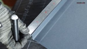 Монтаж ендовы на кровле Кликфальц® Pro / Видео инструкция / Фальцевая кровля Grand Line