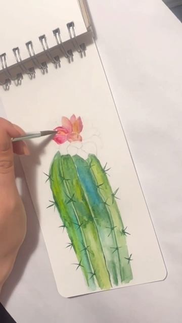 Рисуем кактус 🌵 смотреть онлайн