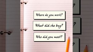 Типы вопросов в английском языке.