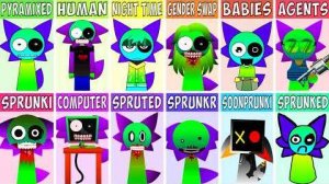 🔥 ВСЁ INCREDIBOX ПЕРСОНАЖИ 🔥 ИЗ PYRAMIXED В ОДНОМ ВИДЕО!!!  📺 | INCREDIBOX SPRUNKI 😎