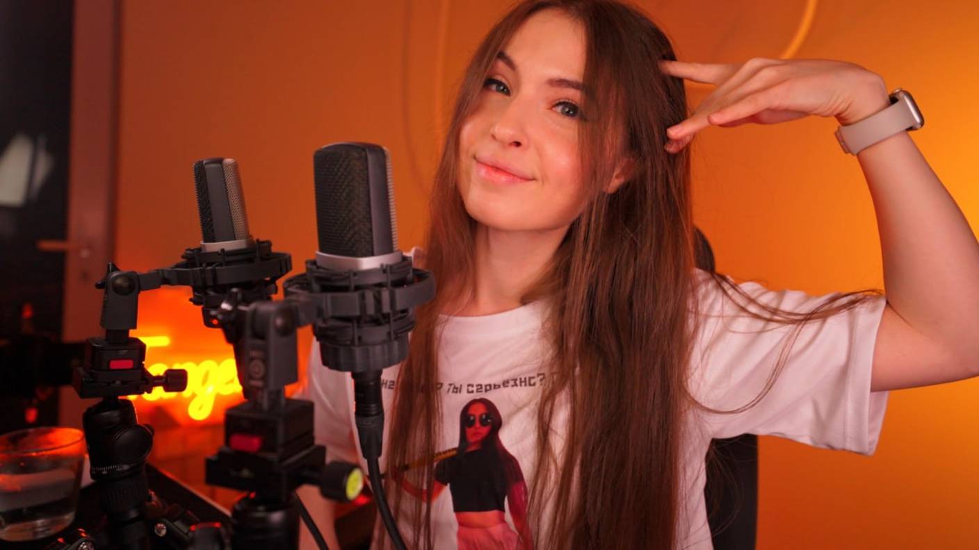 ASMR AKG c214 / Расслабляйся под мой стрим смотреть онлайн