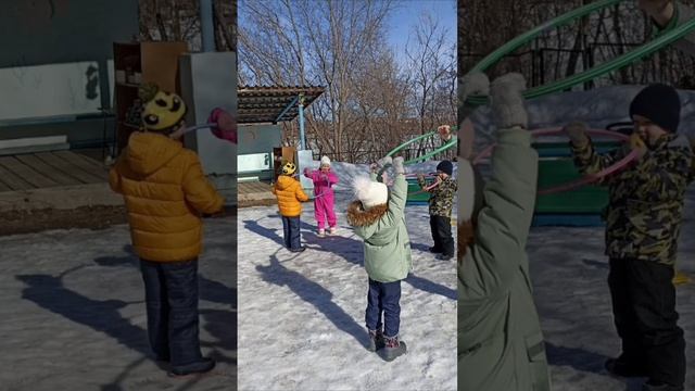 Вот такой должна быть прогулка в садике !!! #алапаевск #? смотреть онлайн