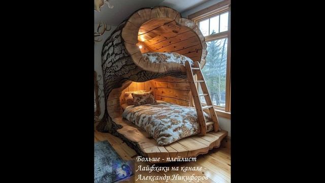 Обзор. Варианты детских кроватей из дерева смотреть онлайн