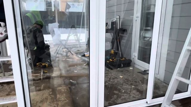 ОСТЕКЛЕНИЕ ЗАГОРОДНОЙ ВЕРАНДЫ | СОСНОВО СПБ | ОГРОМНАЯ