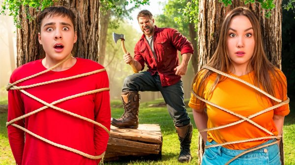 ЗЛОЙ ДРОВОСЕК преследует нас ! РАЗОБЛАЧЕНИЕ в реальной жизни !