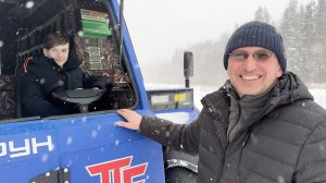 Мы в Питере. Забираем новый вездеход. Обзор и тест-драйв вездехода Тайфун перед отправкой.