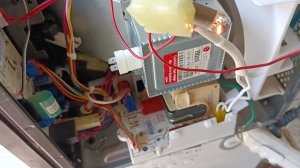 Ремонт инверторной свч печи LG