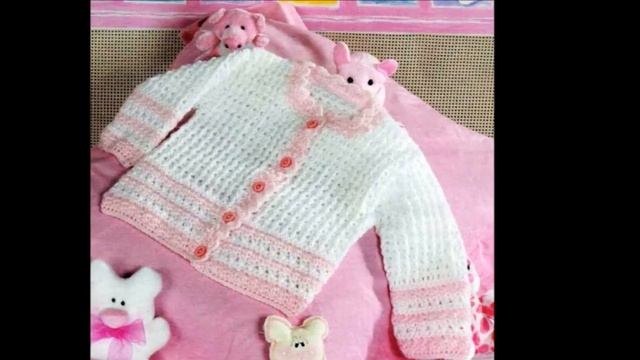 Кофточка для Новорожденного Ребенка Крючком -2019 / Blouse for Newborn Baby Crochet смотреть онлайн