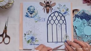 ASMR -релакс. Блокноты. Красивые страницы. Скрапбукинг