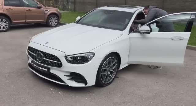 Привезли из Кореи Mercedes-Benz E200d AMG Line с пробегом 44000 за 3,93 млн смотреть онлайн