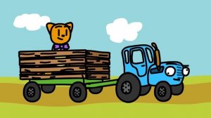 СИНИЙ ТРАКТОР И ЛЕОПОЛЬД | мульт | анимация