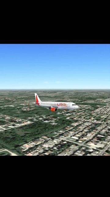 A321 на кукурузное поле #aviation #a321 #Ural смотреть онлайн