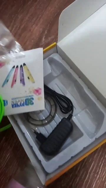 распаковка 3д ручки. А у вас есть такая ручка? смотреть онлайн