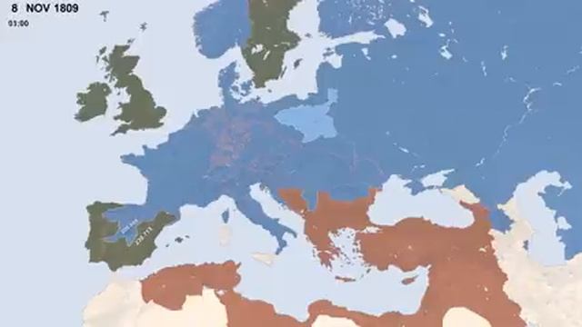 Napoleonic Wars Every Day With army sizes смотреть онлайн
