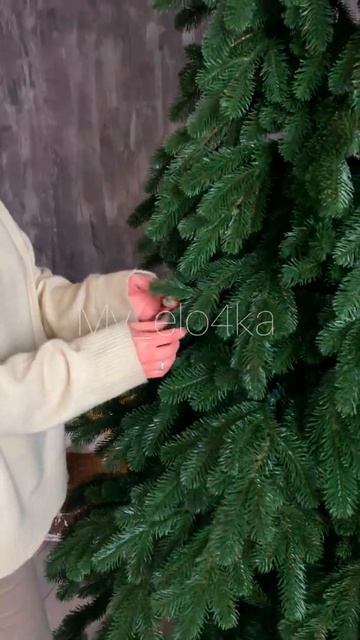 Ель искусственная Мерида литая ёлка смотреть онлайн