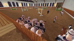 Тренировка по конкуру с клубом /Star Stable Online\