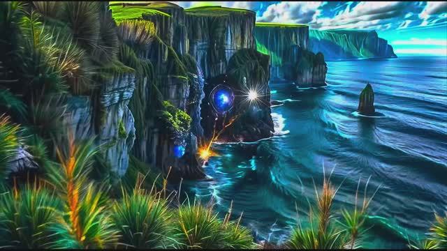 Cliffside - 1 hour - 4K ULTRA HD 60fps смотреть онлайн