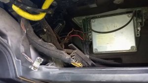 Как снять ЭБУ на Опель Вектра Б 2 литра