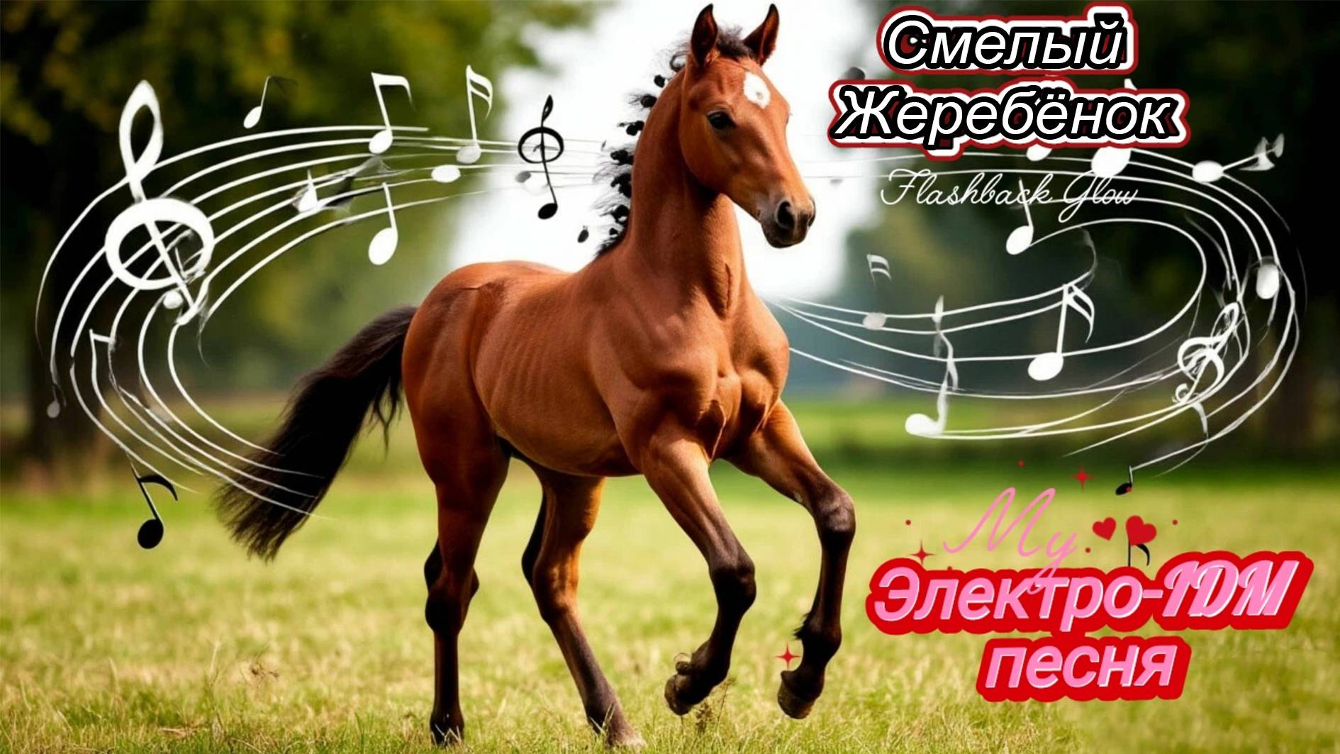 Смелый жеребёнок / транс музыка / песня про маленького храбреца