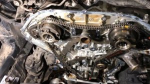 Инфинити Fx-37 замена цепи ГРМ