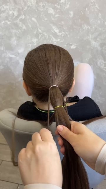 Из скучного хвостика в шикарный ажурный 😍как вам ? #пр смотреть онлайн