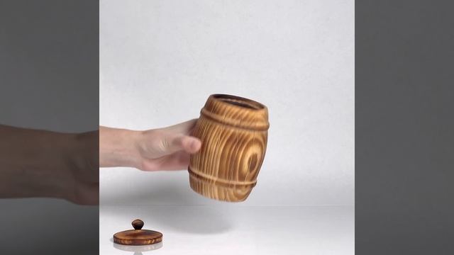 Кубышка (бочонок) для меда, соли, специй, пряностей Сиб? смотреть онлайн
