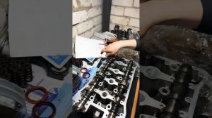 Сборка головки блока цилиндров Chevrolet lacetti #автобудни #г