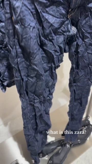 ЗАРА ВЫПУСТИЛА КОЛЛЕКЦИЮ МЯТОЙ ОДЕЖДЫ! #shorts смотреть онлайн