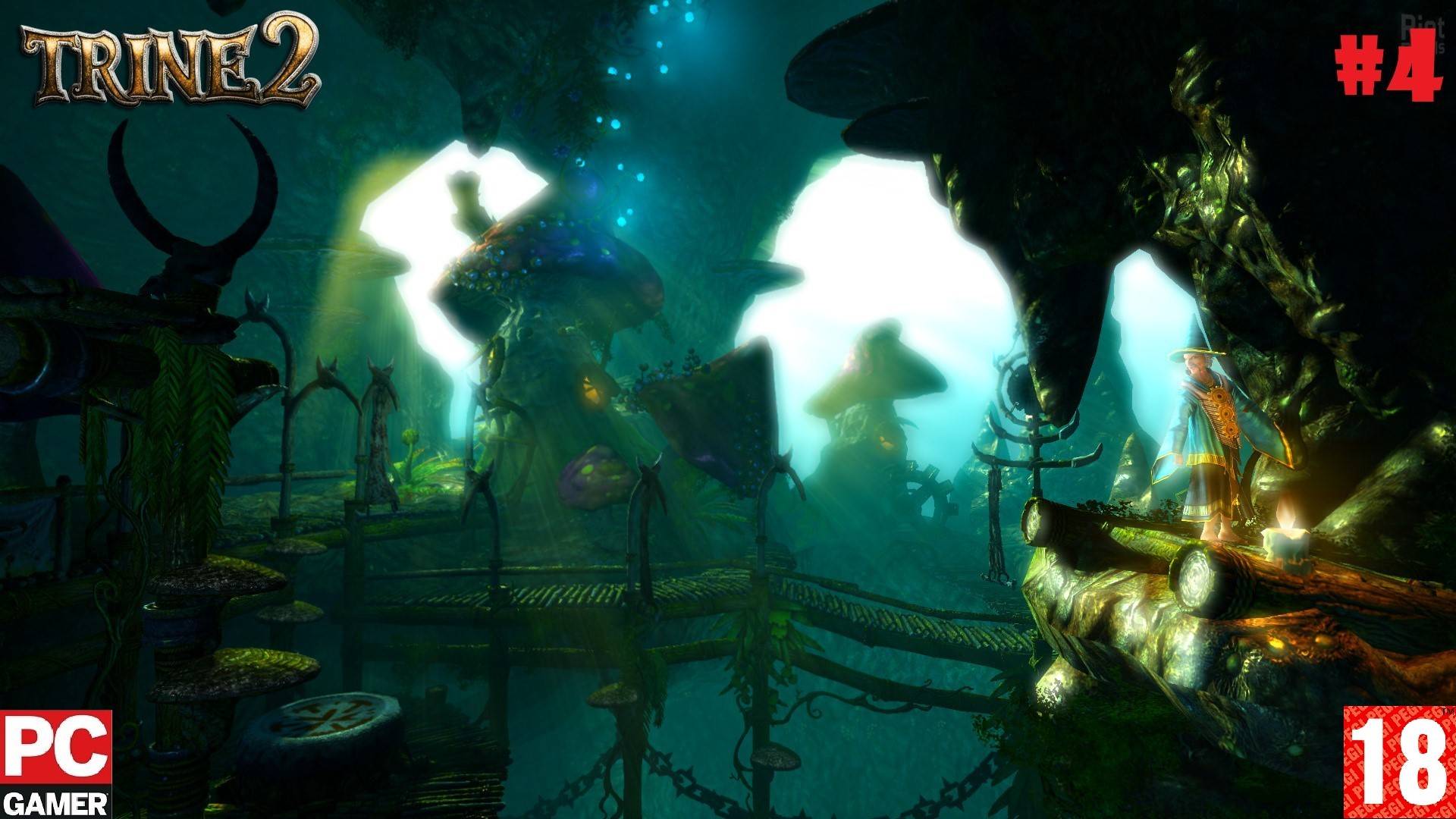 Trine 2 (2013) (PC) - Прохождение #4, Финал. (без комментариев) на Русском. смотреть онлайн