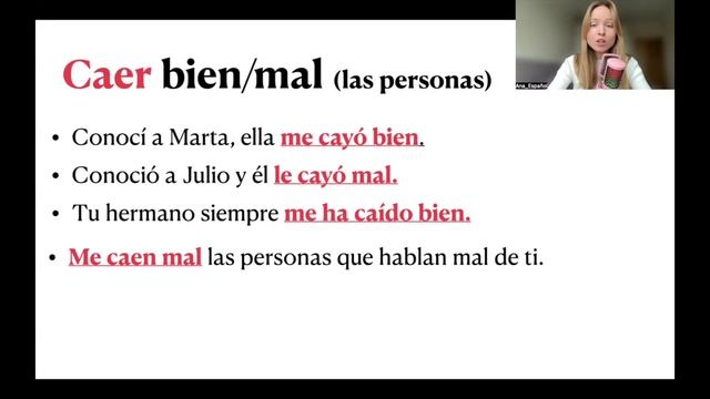 Испанские Глаголы Llevarse bien и Caer bien o mal. Глаголы Llevar и Caer ? смотреть онлайн