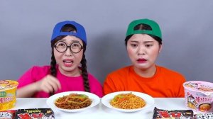 Острая лапша Ттокпокки Мукбанг ДОНА DONA
