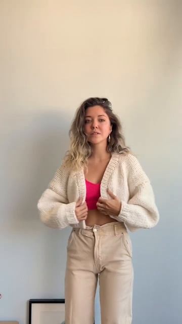 МК на кардиган на канале🌿 #вязаниеспицами #вязаниедляначинающих смотреть онлайн