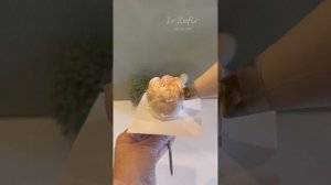 Пион из зефира 123 насадкой. (Обучение 89286636261)